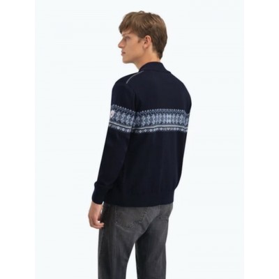 Dale of Norway - Chandail à fermeture éclair HOVDEN pour homme - Marine