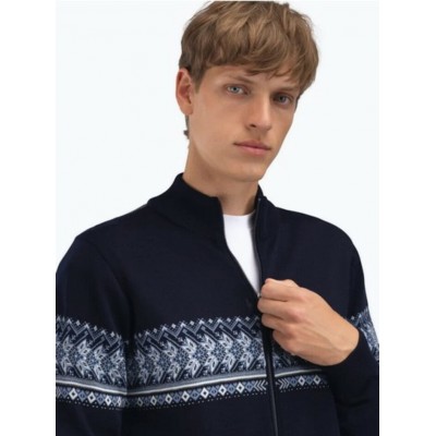 Dale of Norway - Chandail à fermeture éclair HOVDEN pour homme - Marine
