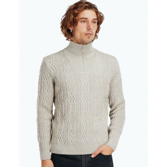 Dale of Norway - Pull en tricot pour homme HOVEN - Sand 