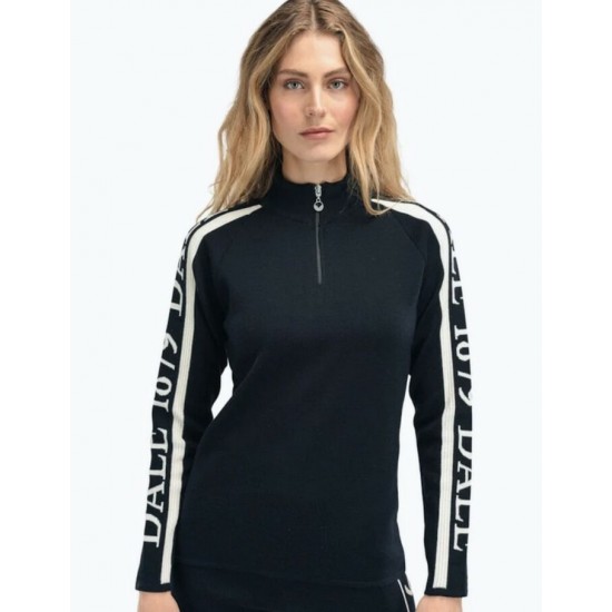 Dale of Norway - Chandail pour femme SKARSTIND 1879 - Noir Blanc Cassé 