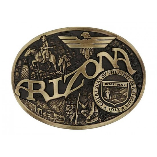 MONTANA SILVERSMITH - Boucle de ceinture Arizona State