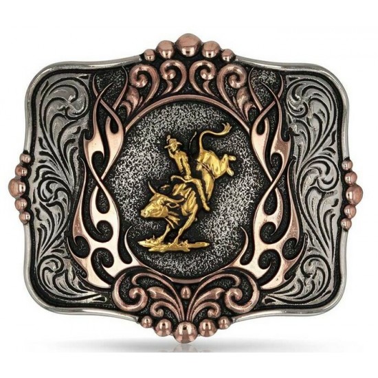 MONTANA SILVERSMITH - Boucle de ceinture Code of the West