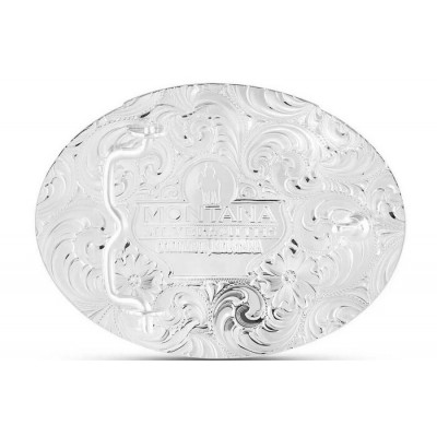 MONTANA SILVERSMITH - Boucle de ceinture Dont Tread on Me Silver