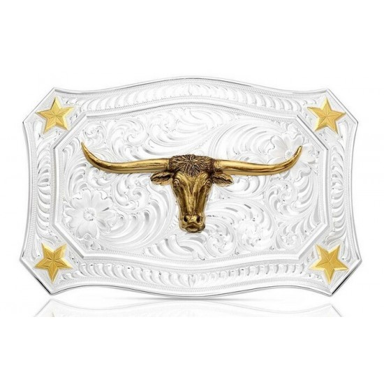 MONTANA SILVERSMITH - Boucle de ceinture Lone Star Legacy