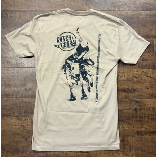 RANCH AND CORRAL - T-Shirt Rodéo Bull Rider