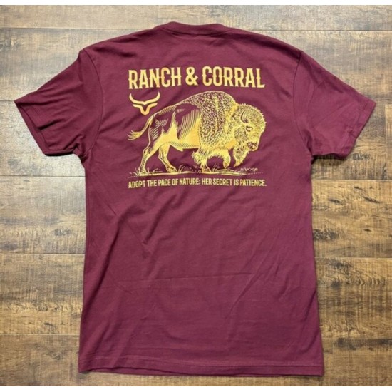 RANCH AND CORRAL - T-Shirt Bison