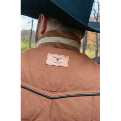 SHACK STORY - Veste Bouffante Sans Manche - Cognac