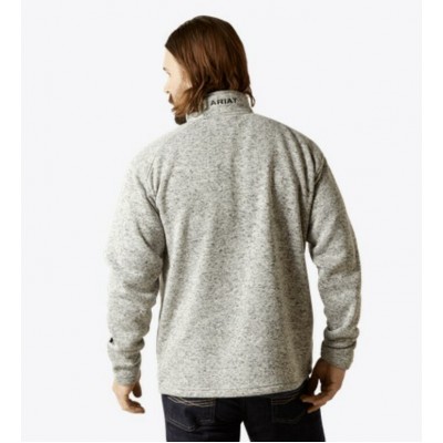 ARIAT - Caldwell Logo 1/4 Zip Sweater