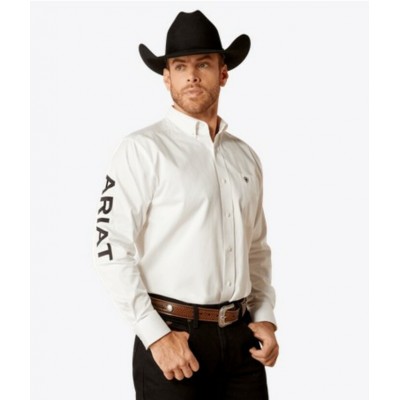   ARIAT - Chemise coupe classique en sergé avec...