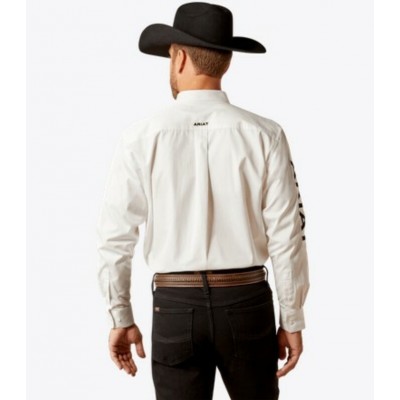   ARIAT - Chemise coupe classique en sergé avec logo - 10046825
