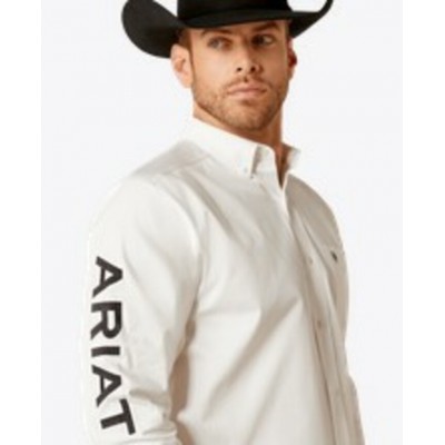   ARIAT - Chemise coupe classique en sergé avec logo - 10046825