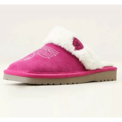ARIAT - Pantoufles femme Jackie - Rose framboise