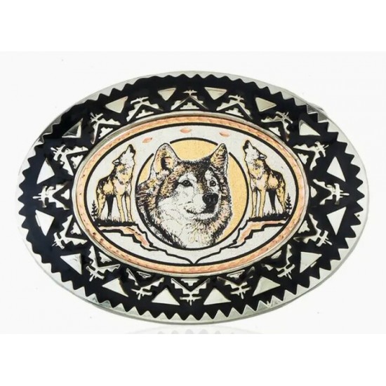 Boucles de Ceinture - Wolf Western - BB55