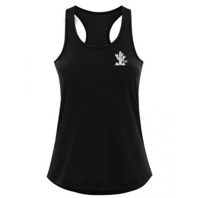 HORSE VIBES - Camisole de Sport Cactus - Noir