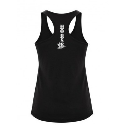 HORSE VIBES - Camisole de Sport Cactus - Noir