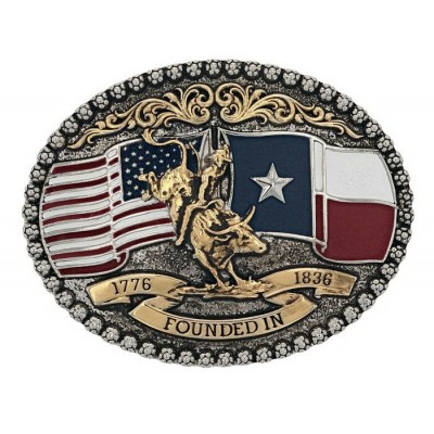 MONTANA SILVERSMITH - Boucle de ceinture Texas...