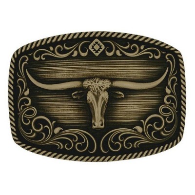 MONTANA SILVERSMITH - Boucle de ceinture Longhorn...