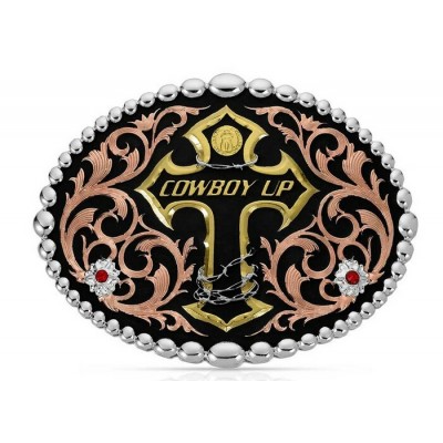 MONTANA SILVERSMITH - Boucle de ceinture Tri Color...