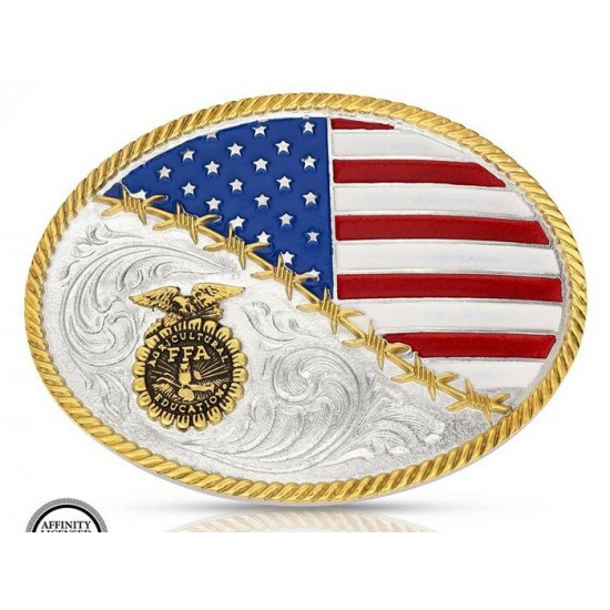 MONTANA SILVERSMITH - Boucle de ceinture FFA Patriotic Traditions