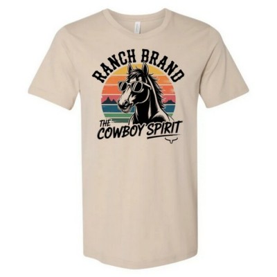 RANCH BRAND - T-Shirt Homme Cool Horse 1