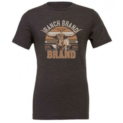 RANCH BRAND - T-shirt homme Steer 5