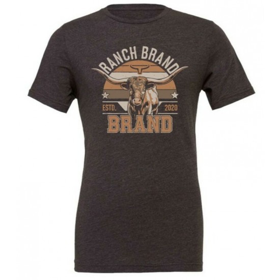 RANCH BRAND - T-shirt homme Steer 5