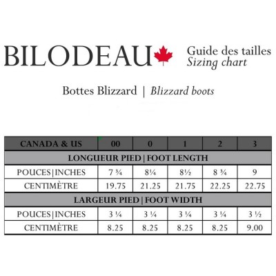 Bilodeau - Bottes BLIZZARD JUNIOR, nylon noir
