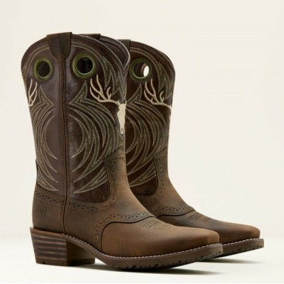 ARIAT - Bottes Hybrid Roughstock Antler - 10061156