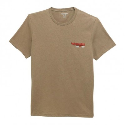 Wrangler® - T-Shirt Graphic - Desert Taupe...