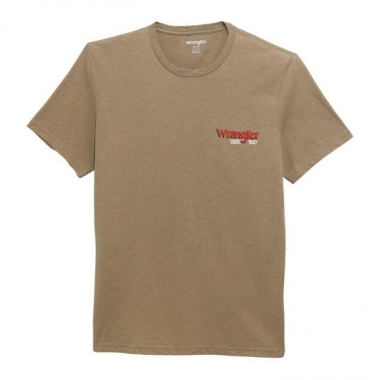 Wrangler® - T-Shirt Graphic - Desert Taupe Heather