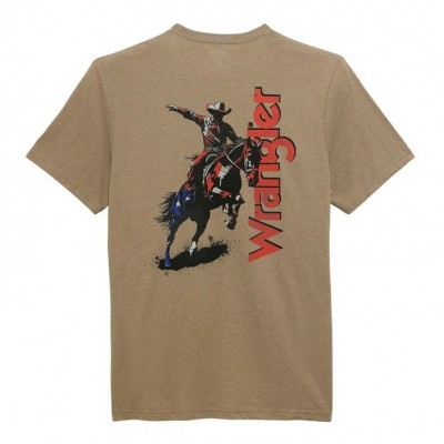 Wrangler® - T-Shirt Graphic - Desert Taupe Heather