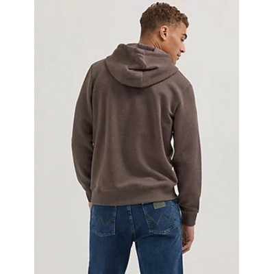 Wrangler® - Hoodie Vintage - Brun