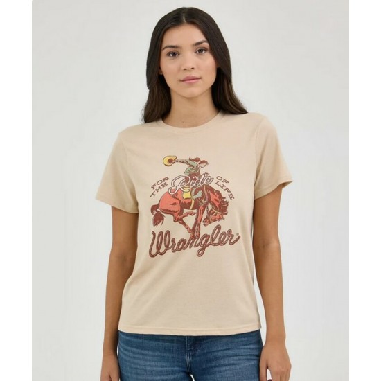 Wrangler® - T-Shirt « For the ride of life » - Femme