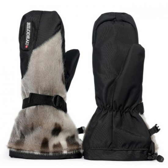 Bilodeau - Mitaines sportives longues, loup marin naturel et nylon
