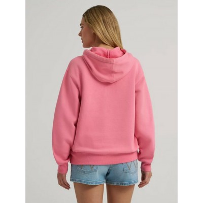 Wrangler® - Bold Logo Hoodie - Rose