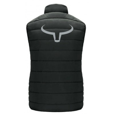 RANCH BRAND - Veste Légère Sans Manches - Noir et Argent