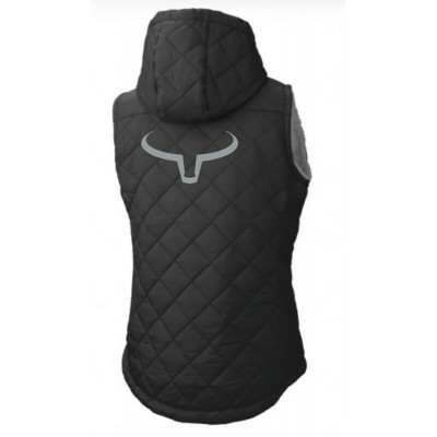 RANCH BRAND - Veste Matelassée à Doublure Sherpa Femme - Noir