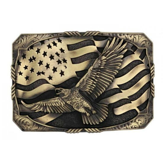 MONTANA SILVERSMITH - Boucle de ceinture Forever Free Heritage