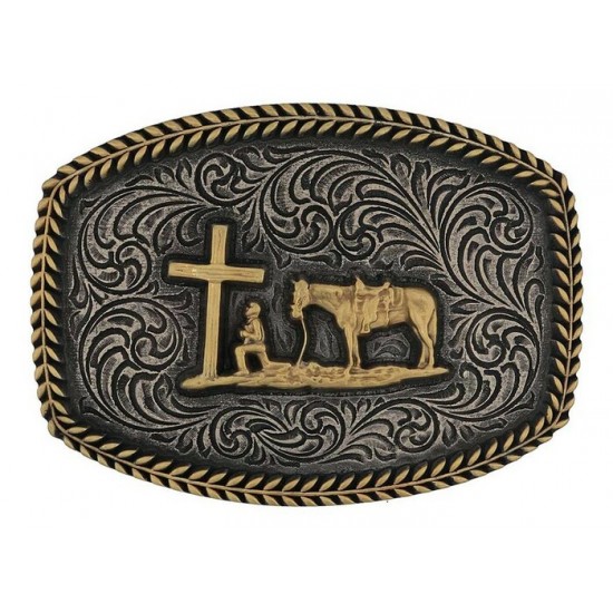 MONTANA SILVERSMITH - Boucle de ceinture Faithful Frontier