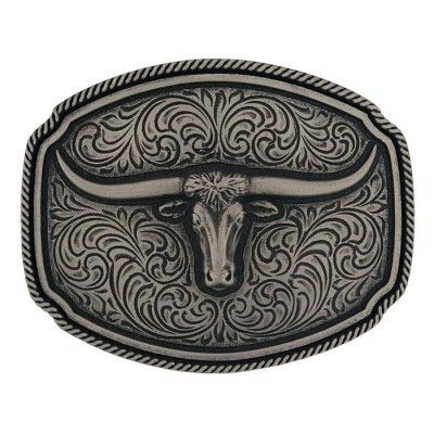 MONTANA SILVERSMITH - Boucle de ceinture Longhorn...