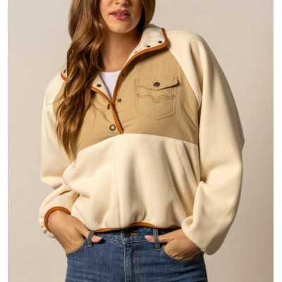 KIMES RANCH -  Hoodie Josie Naturel