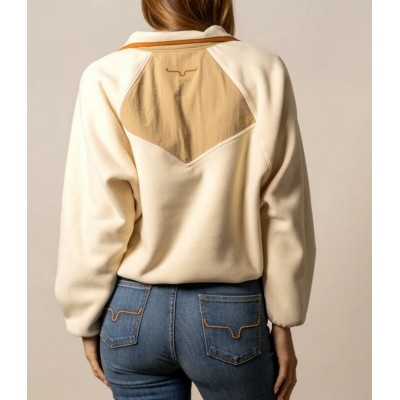 KIMES RANCH -  Hoodie Josie Naturel
