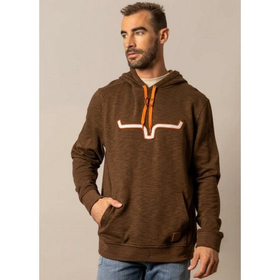 KIMES RANCH - Hoodie Durham - Brun