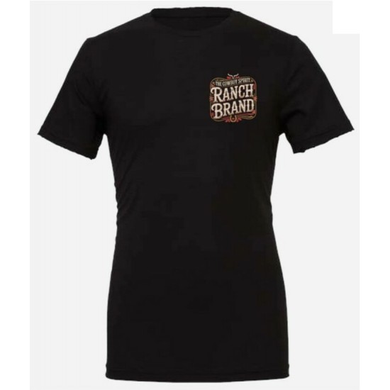 RANCH BRAND - T-shirt Homme Stampede - Noir