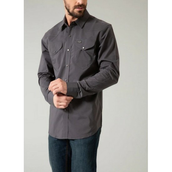 KIMES RANCH - Chemise Blackout - Charcoal
