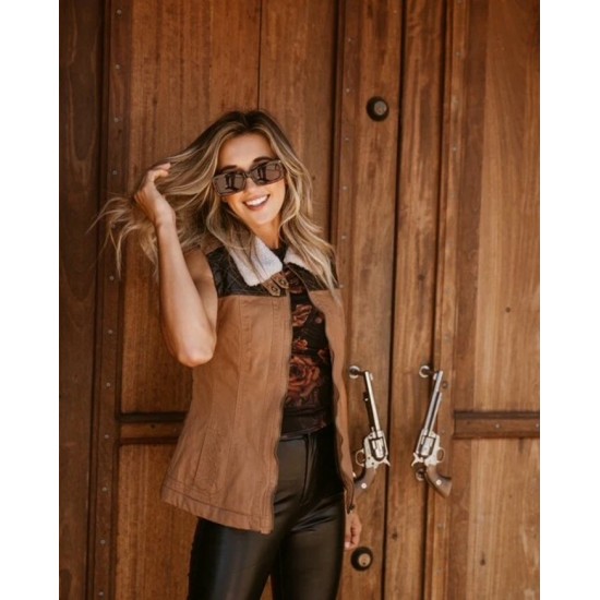 MONTANACO - Gilet Bicolore Canvas