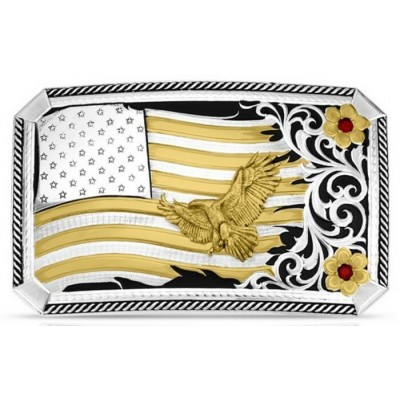 MONTANA SILVERSMITH - Boucle de ceinture Noble...