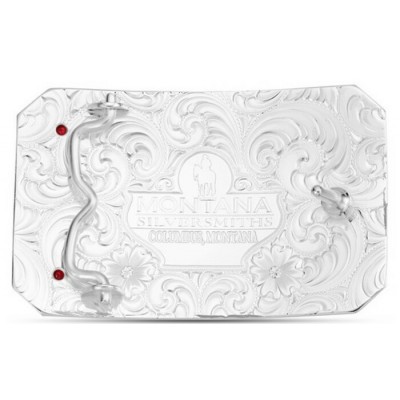 MONTANA SILVERSMITH - Boucle de ceinture Noble Pride American Made