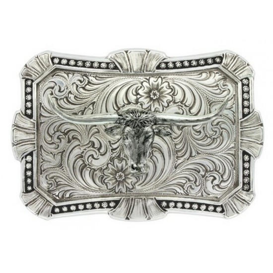 MONTANA SILVERSMITH - Boucle de ceinture Antiqued Trailblazer