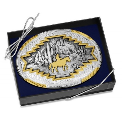 MONTANA SILVERSMITH - Boucle de ceinture The Cowboys Way